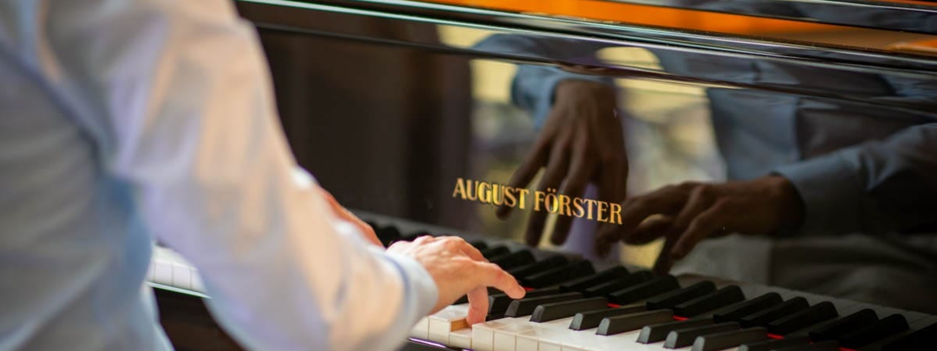 David Adamik am Piano